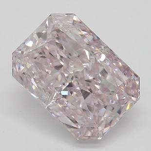 CY宝饰 SI1雷迪恩雷帝恩形裸钻裸石 GIA彩钻1.11克拉中彩粉色FP