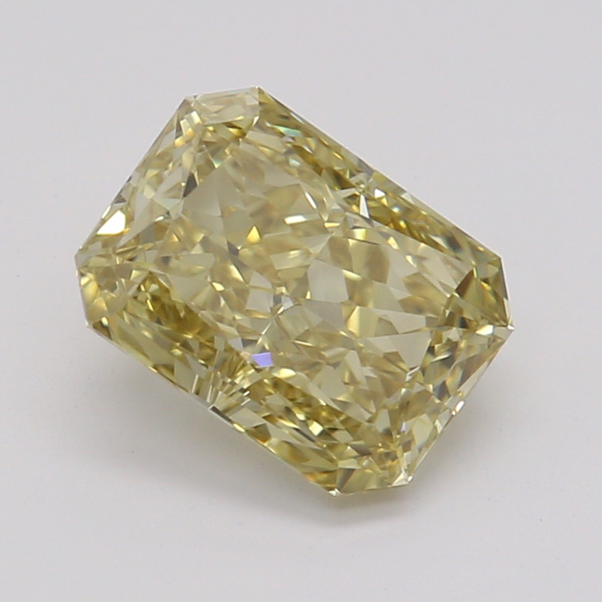 CY宝饰 GIA彩钻0.81克拉中彩黄色FBY/VVS2雷迪恩雷帝恩形裸钻裸石