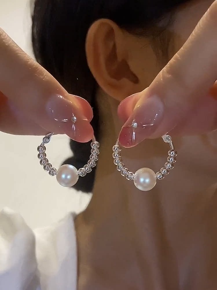 朋克铜微镶女铜微镶锆石耳圈