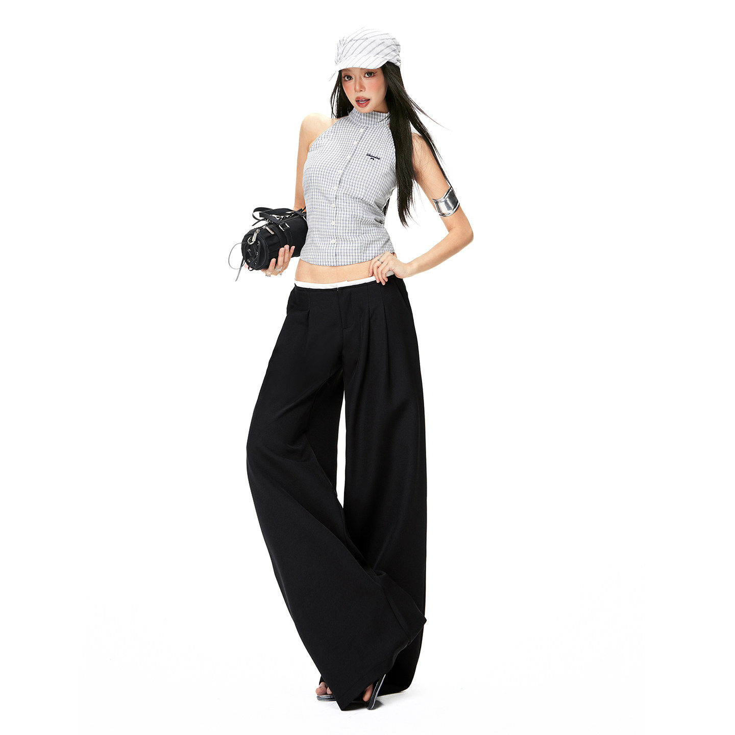 26th ootd!｜2026春季新款设计感休闲阔腿宽松显瘦百搭西装裤