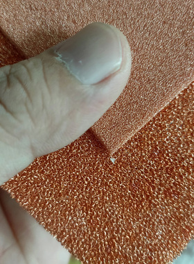 超薄100ppi泡沫金属发泡铜0.1-15mm三维网状导热金属多孔泡沫铜