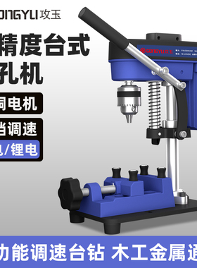 台钻小型家用大功率工业级钻床木材打孔多功能工作台高精密钻孔机