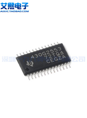 MSP430G2553IPW28R TSSOP-28贴片密脚 16位 MCU微控制 TI原装正品