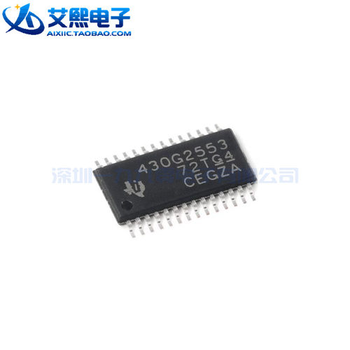 MSP430G2553IPW28R TSSOP-28贴片密脚 16位 MCU微控制 TI原装正品