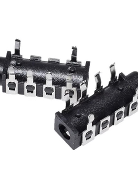 PJ313B 直插 耳机插座 3.5mm耳机插座 音频插座 6脚 6P 4节