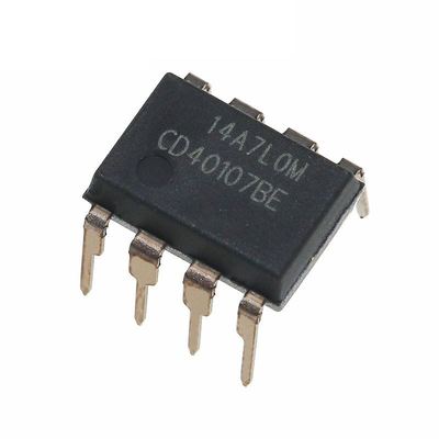 CD40107BE DIP-8直插 TI原装进口 双2输入端与非缓冲/驱动器