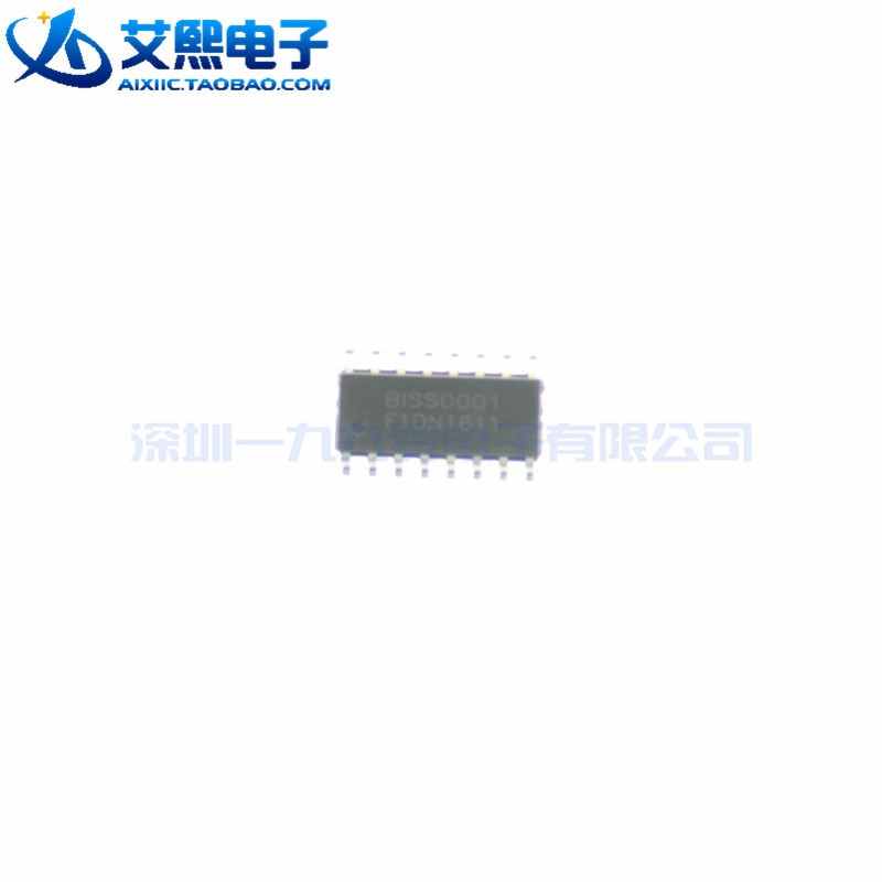 BISS0001 SOP-16贴片/DIP-16直插 红外热释处理器 BISS原装正品图片
