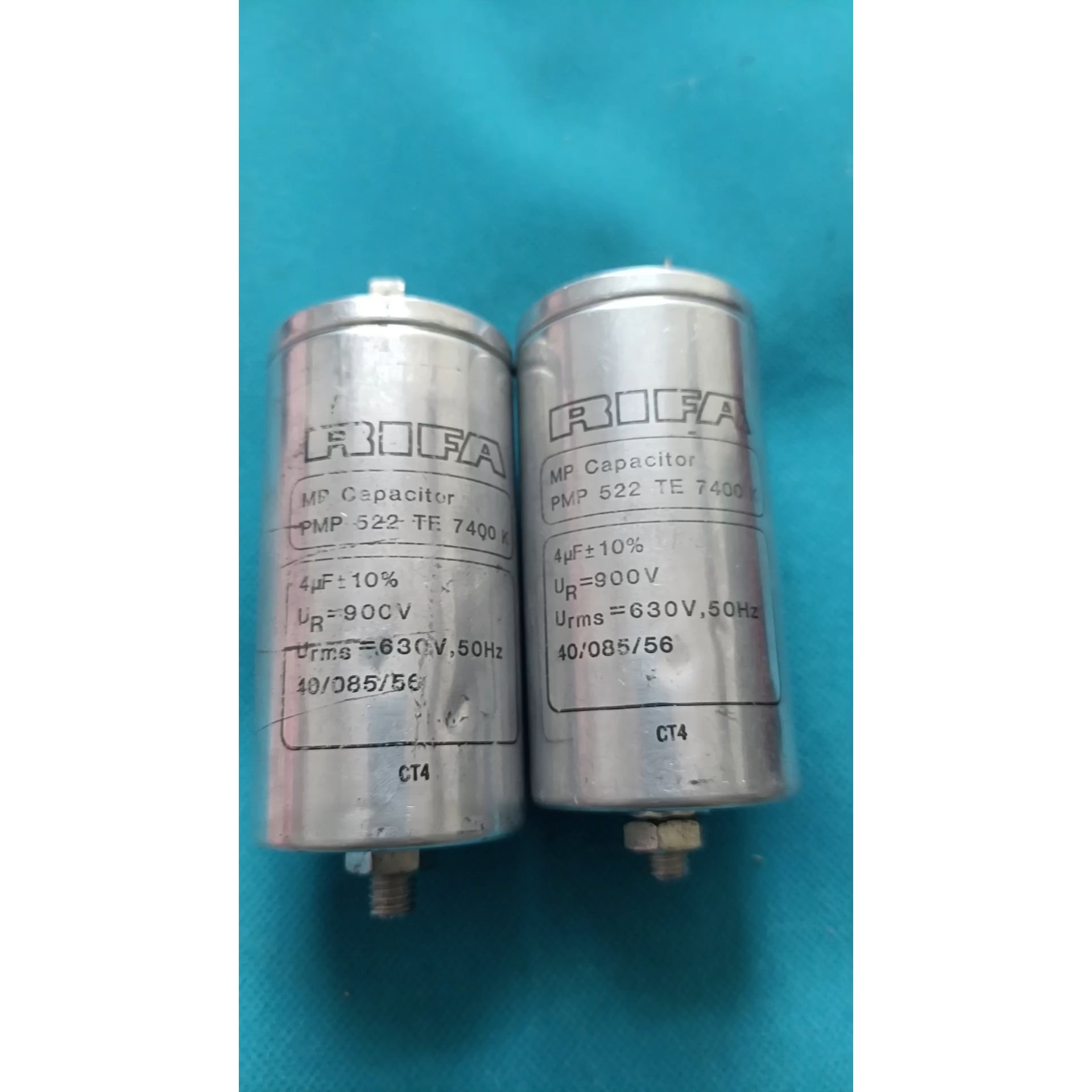 RIFA精品油浸电容 900V4UF，摇动有水流动声音,
