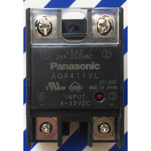 AQJ416V SSD 进口固态继电器 25A250VA