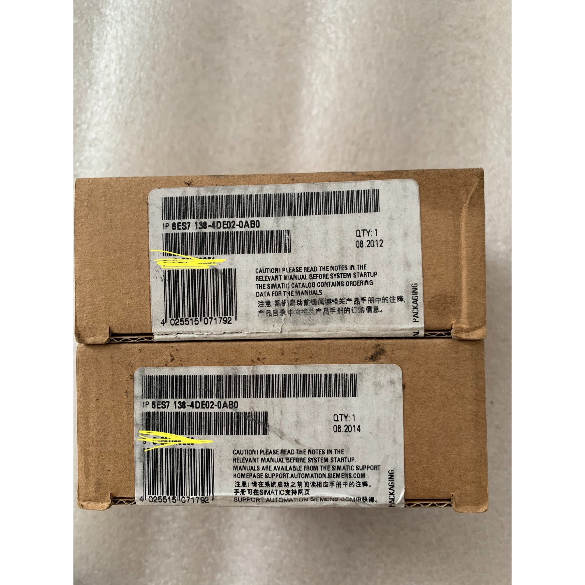 6ES7138-4DE02-0AB0全新原装,实物拍摄,实弹