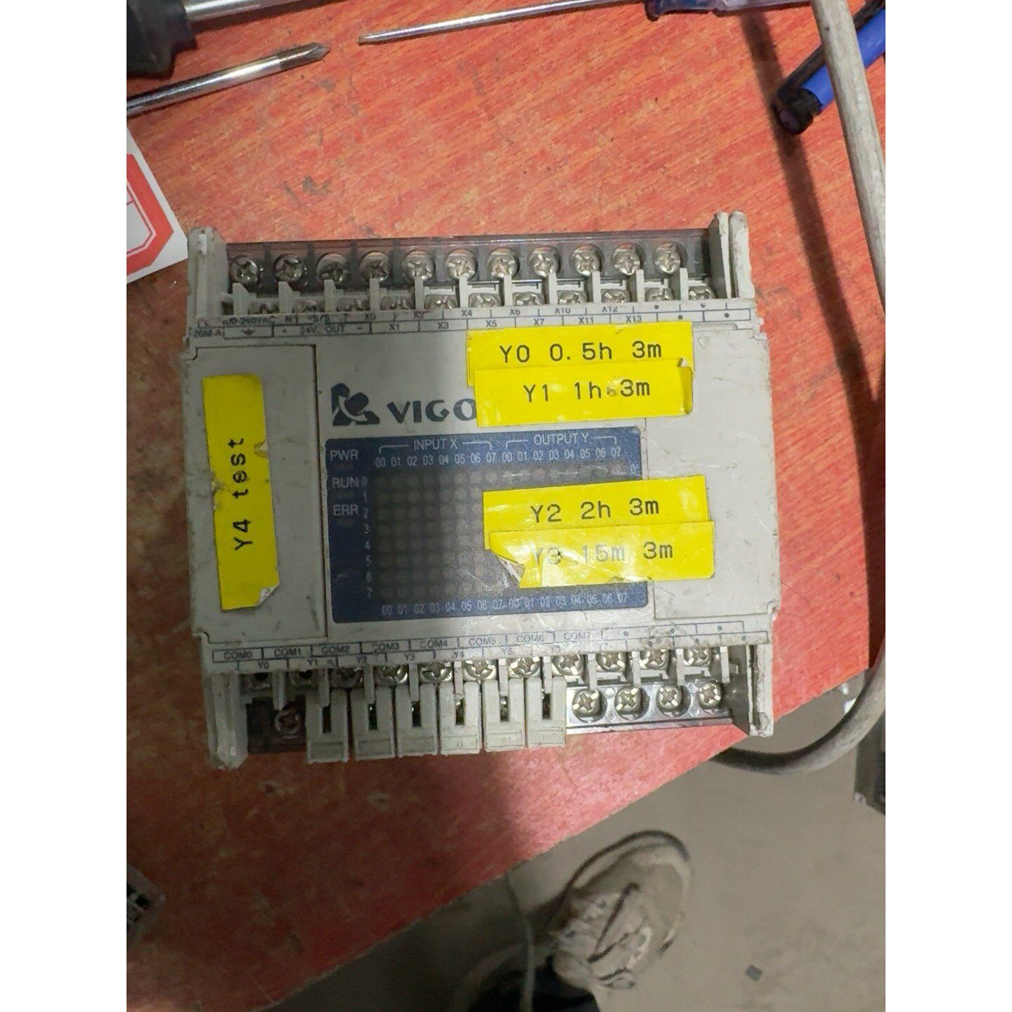 台湾VIGOR丰炜PLC控制器,型号VB0-20MR-A,1