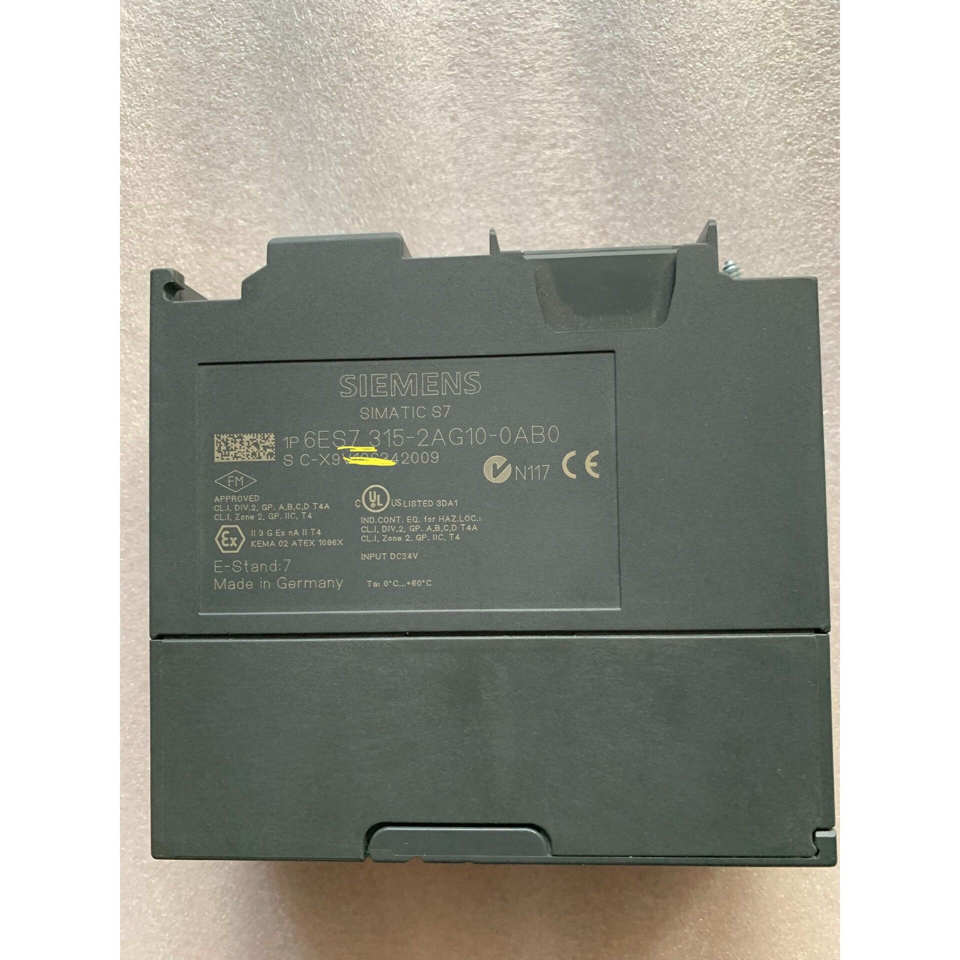 6ES7315-2AG10-0AB0 全新裸货,实单的来,品