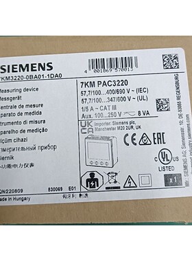 7KM3220-0BA01-1DA0全新原装正品保内现货秒拍