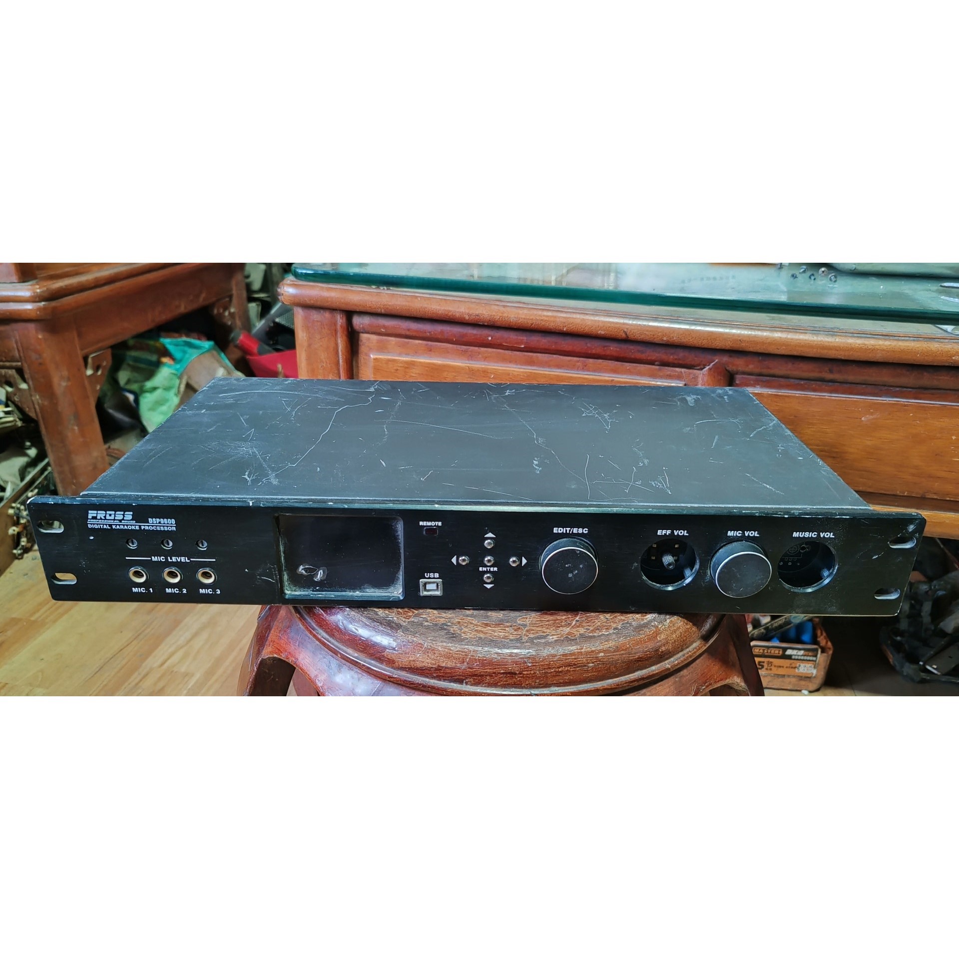 Fross沸斯 DSP9600专业数字效果器,伤残机,变压器