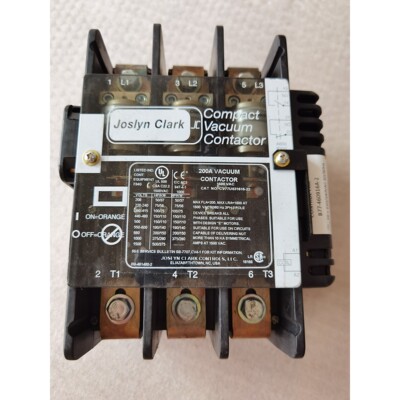 德国原装进口Joslyn Clark克拉克真空接触器,型号C