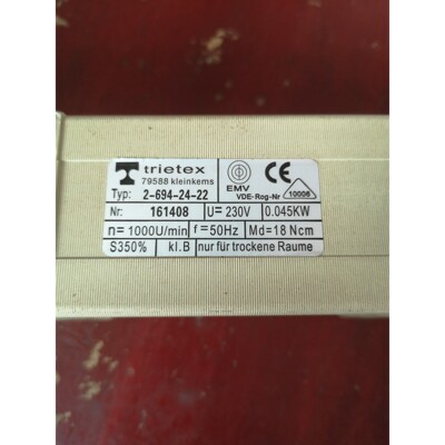 TRIETEX 佳力斯电机