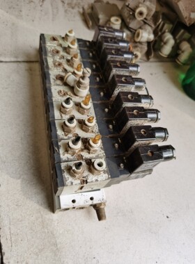 FTEC 电磁阀组 DHS100-C DC24V,拆机包好,