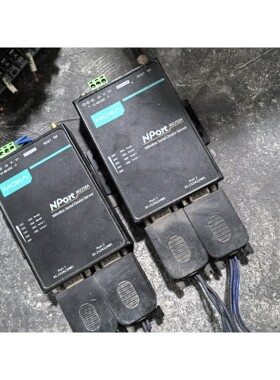 Moxa NPort W2250A无线串口服务器,功能正常,
