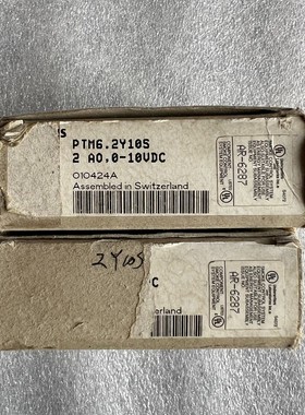瑞士产PTM6.2Y10S模块,2AO输出,0-10V