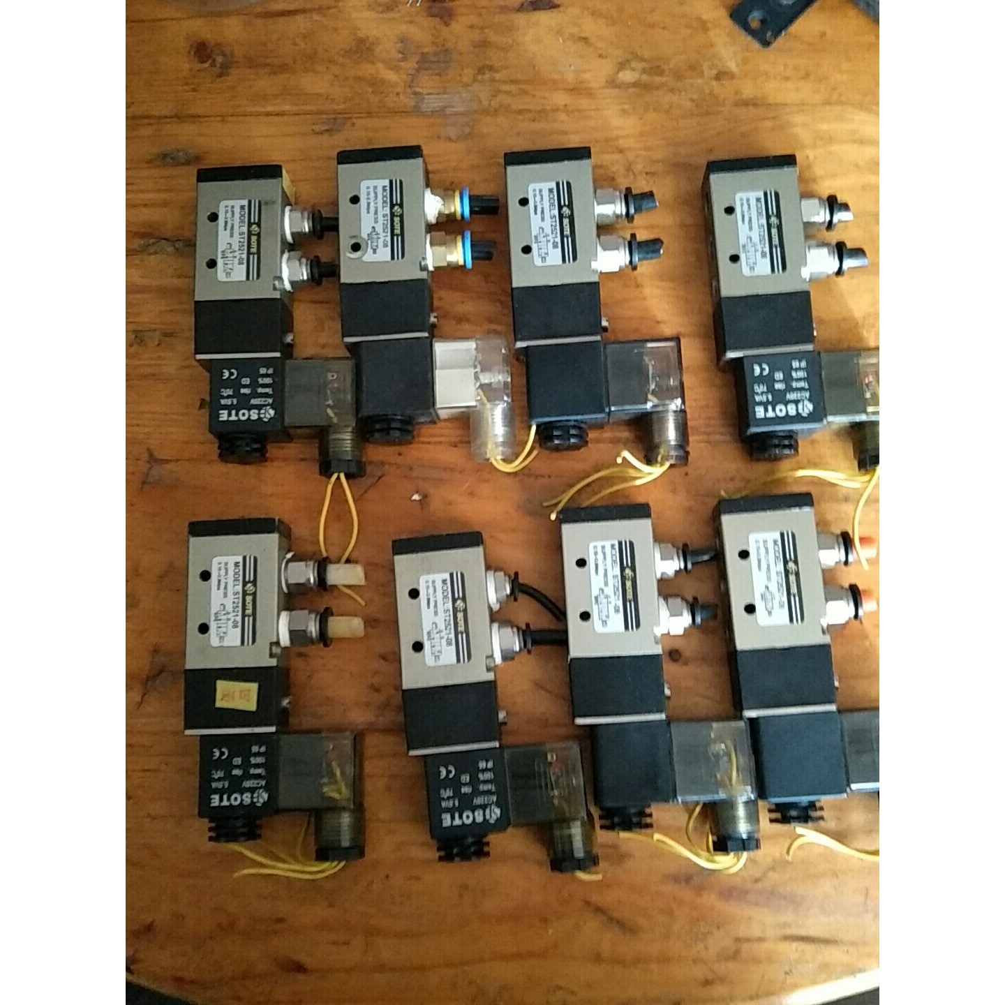 SOTE 索特气动电磁换向阀ST2521-08 AC220V