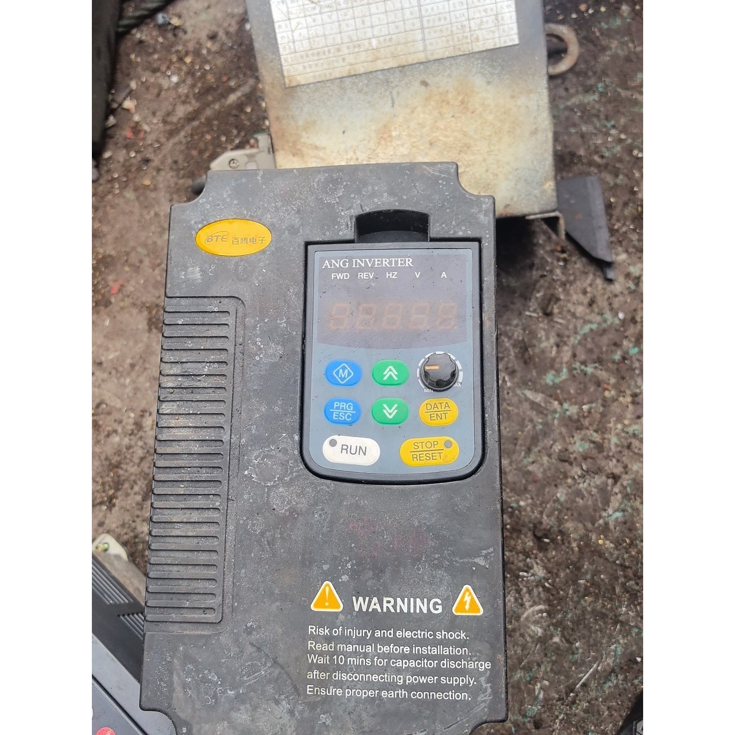 百腾变频器,FID3P7G1-383A,3.7千KW,拆机,