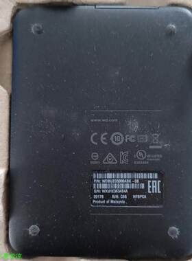 移动硬盘西数WD500G