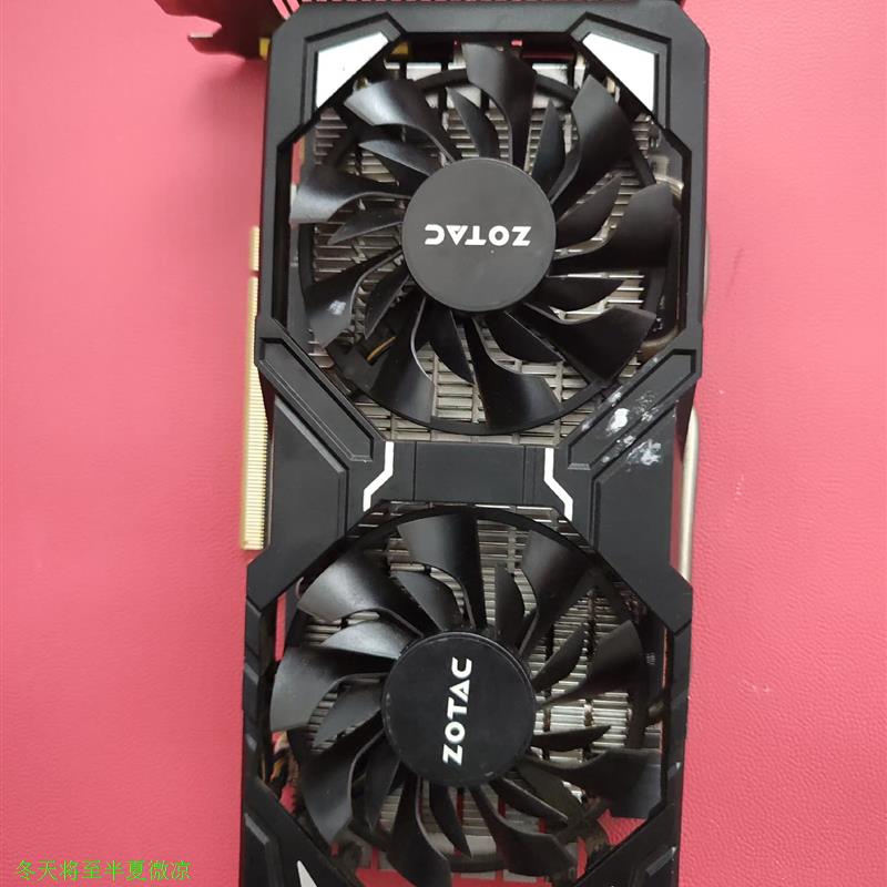 索泰gtx10603gd5毁灭者,无修无暗病,功能完好