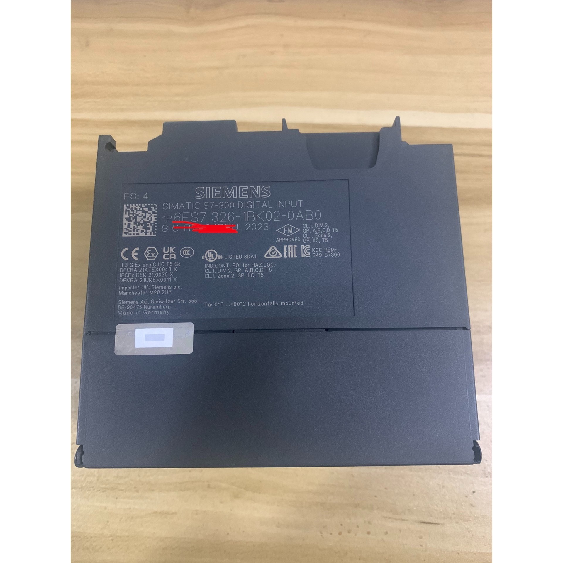 6ES7326-1BK02-0AB0 23年 基本全新 实弹