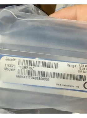 MKS真空计 型号AA01A11TGAS3B00000 全新