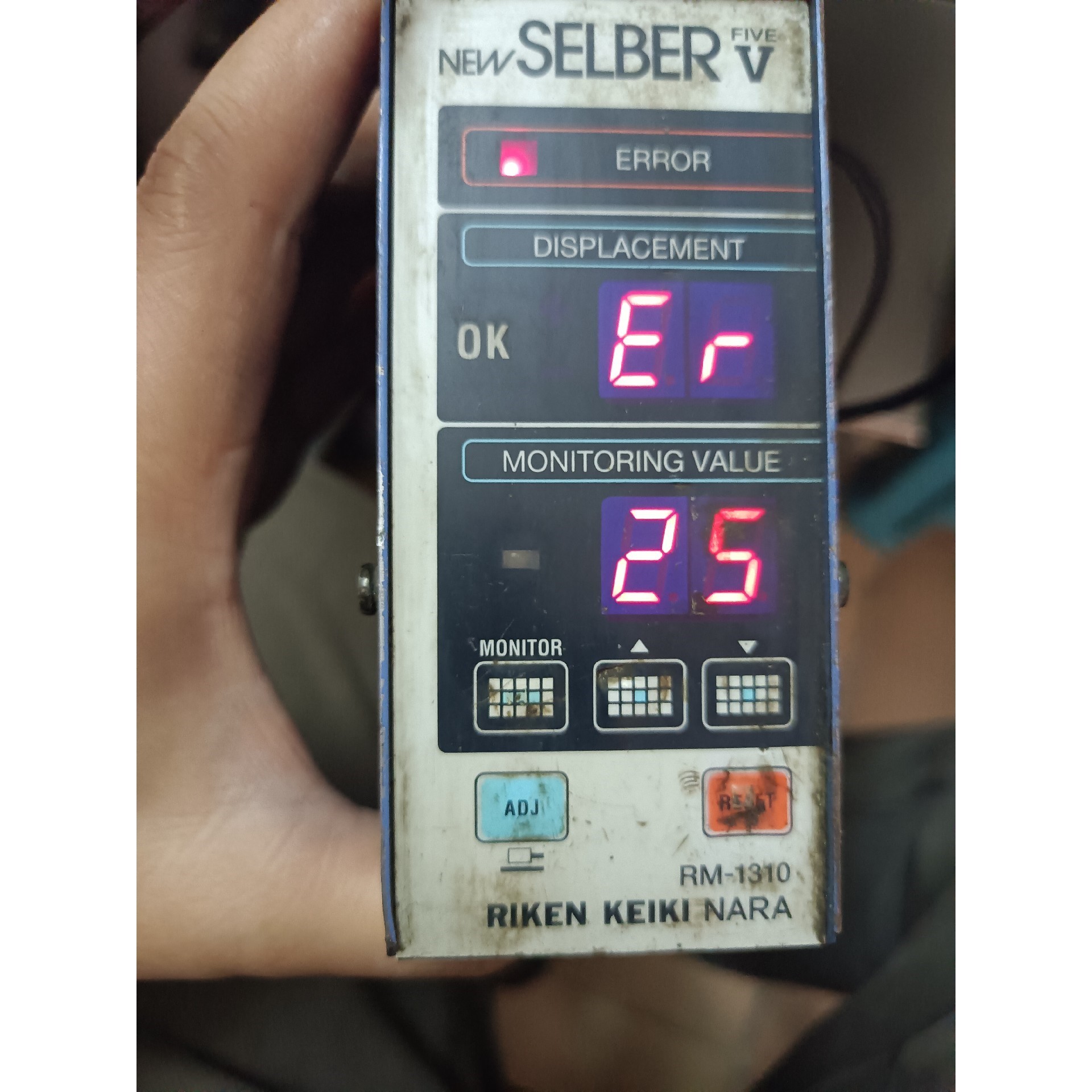 SELBER日本理研RIKEN冲压跳屑检测器RM-1310下