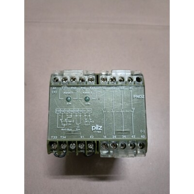皮尔兹Pilz安全继电器PNOZ,474695,二手拆机现货