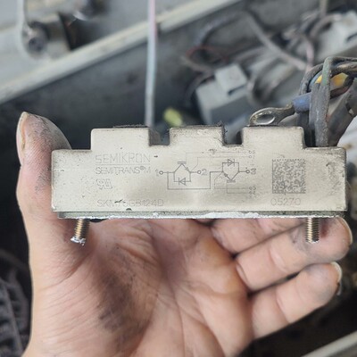 SKM75GB124D实物如图 原装拆机