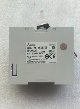 9新以上三菱PLC模块，FX5-16ET/ES。成色漂亮年份