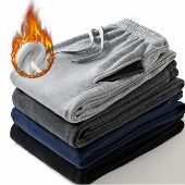 夏季 薄款 直筒男裤 运动裤 长裤 秋冬夏天加厚休闲裤 子宽松卫裤 子 男士