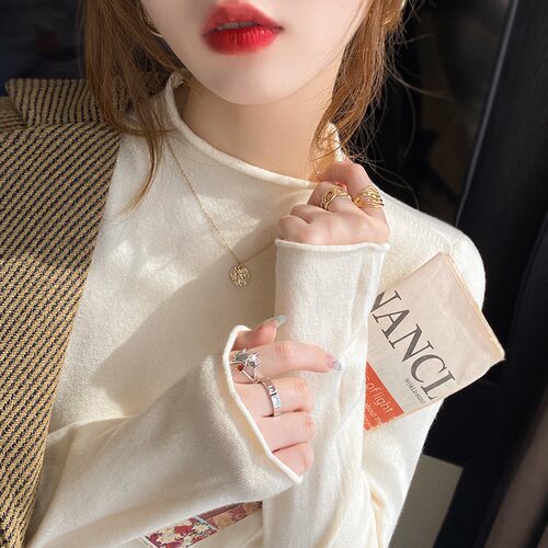 小香风内搭打底衫女2026