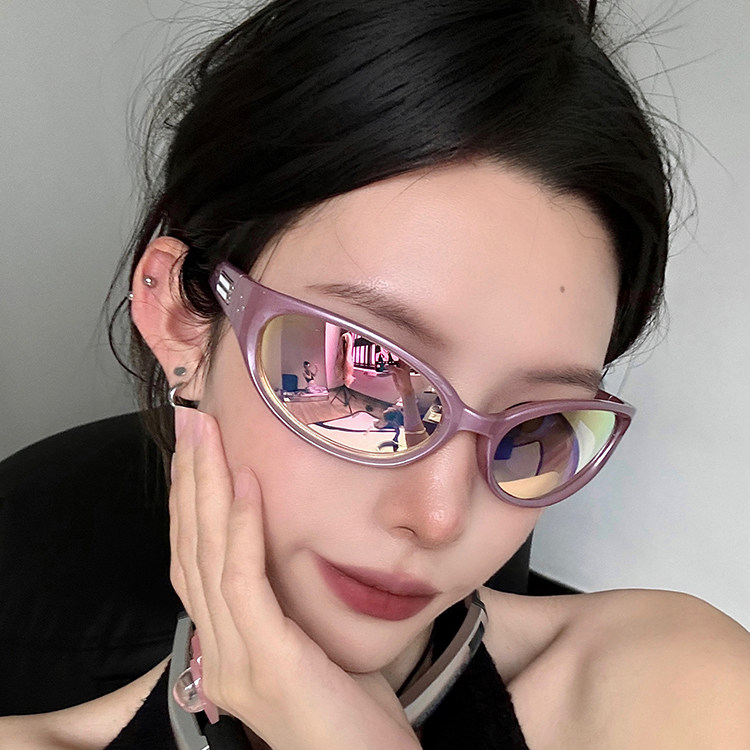 防紫外线猫眼韩版女个性街拍