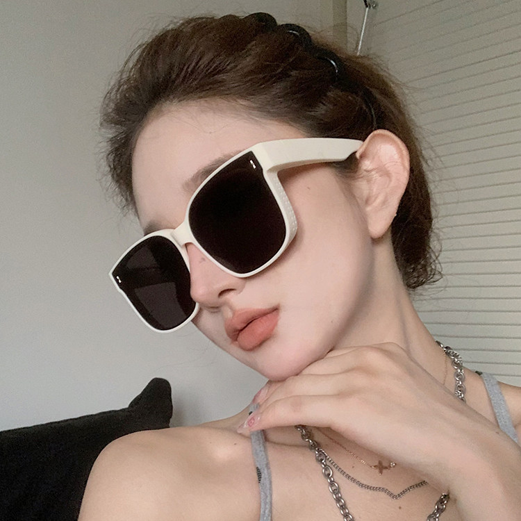 超轻tr90近视专用套镜女防紫外线偏光太阳镜男士开车复古大框眼镜