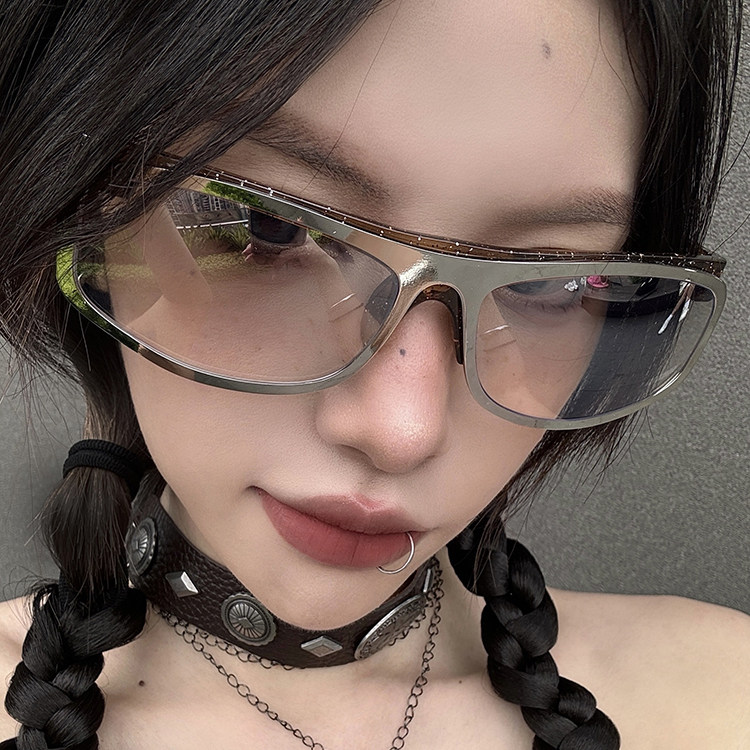 欧美水银复古水银色辣妹
