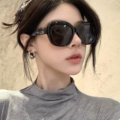 防紫外线方形欧美女近视太阳镜