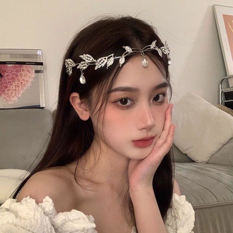 巴洛克新娘公主头饰精灵出头箍