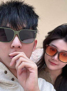 防紫外线方形复古通用超轻时尚