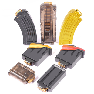 708/807/408抛壳软弹枪弹夹配件黄金抛壳M416玩具枪98K/AWM弹盒