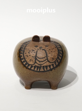 瑞典/中古｜Gustavsberg Lisa Larson 斗牛犬原版摆件 / mooiplus