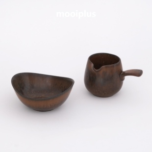 瑞典/中古|Rorstrand 艺术领袖 Gunnar Nylund 炻器 摆件