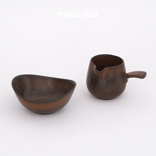 瑞典/中古｜Rorstrand 艺术领袖 Gunnar Nylund 炻器 摆件