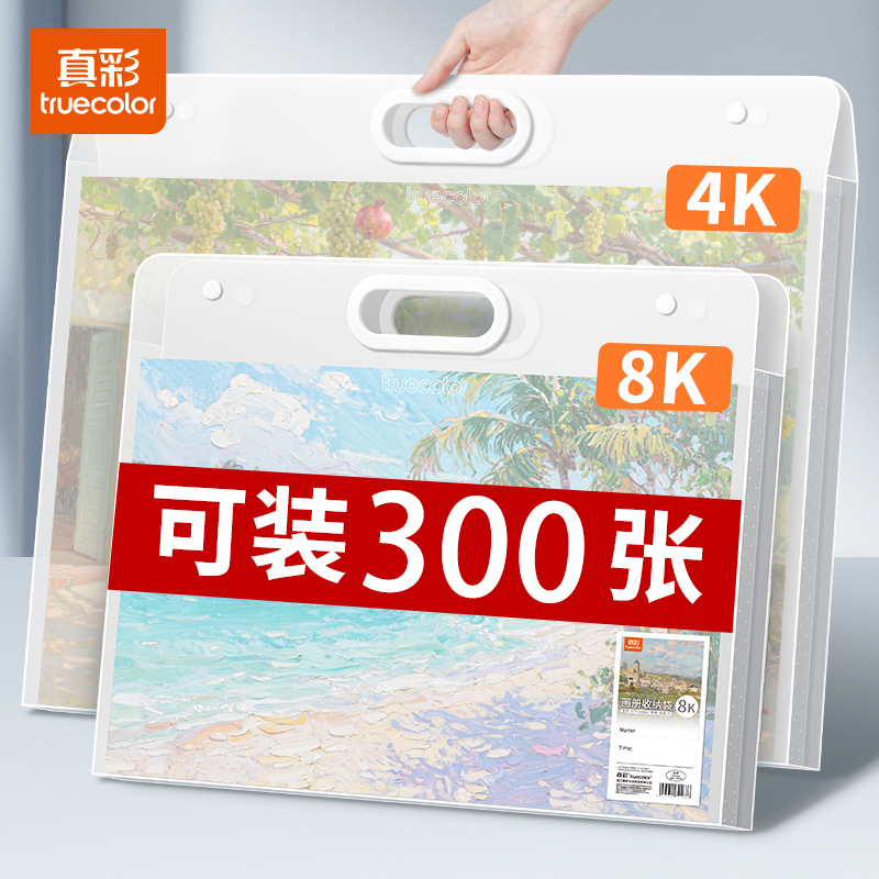 真彩资料册画册收纳册画稿