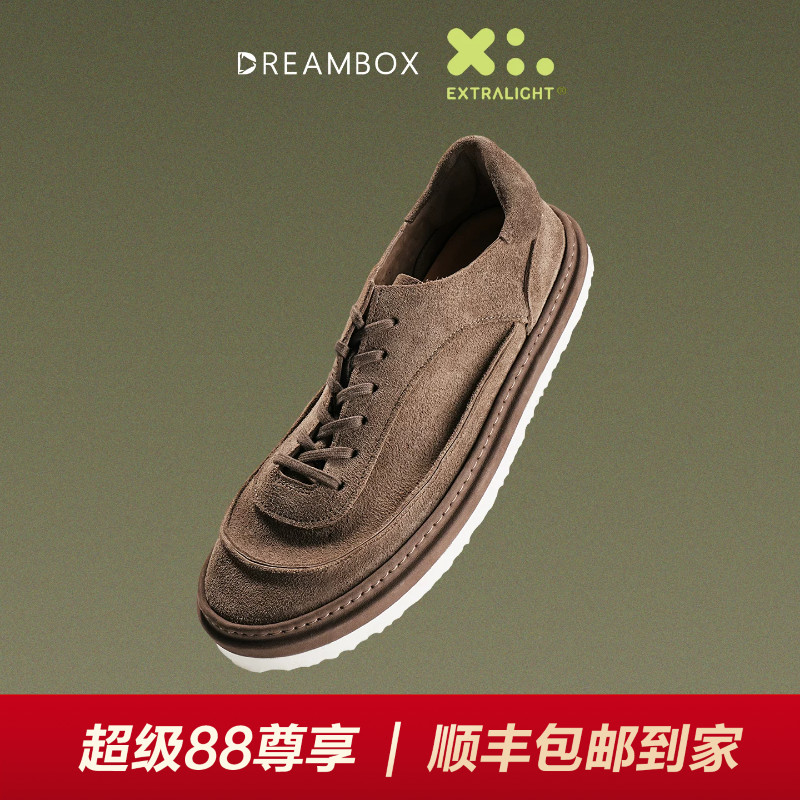 钧博马反绒轻便休闲皮鞋图片