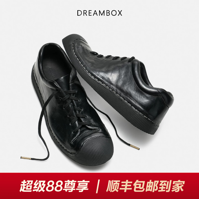 钧博水洗马皮透气舒适户外休闲鞋图片
