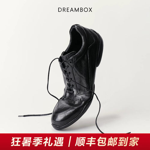 钧博马皮软底轻便透气运动休闲鞋