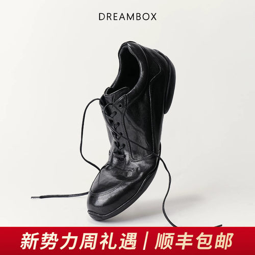 钧博马皮软底轻便透气运动休闲鞋